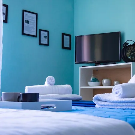 H7 Attico Blu Quadrilatero Romano Pochi Passi Dal Museo Egizio * 토리노