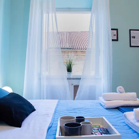 H7 Attico Blu Quadrilatero Romano Pochi Passi Dal Museo Egizio 토리노