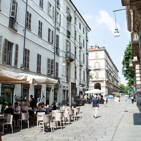 아파트 H7 Attico Blu Quadrilatero Romano Pochi Passi Dal Museo Egizio